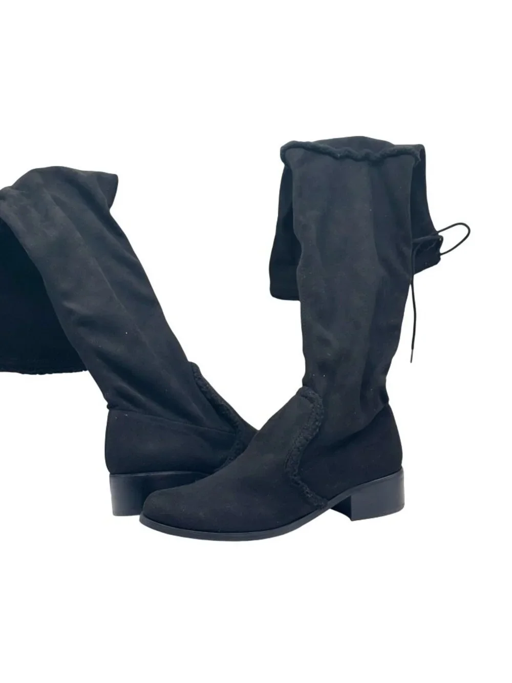 Charles by Charles David Over the Knee Boot, Black, 7.5M-run large
